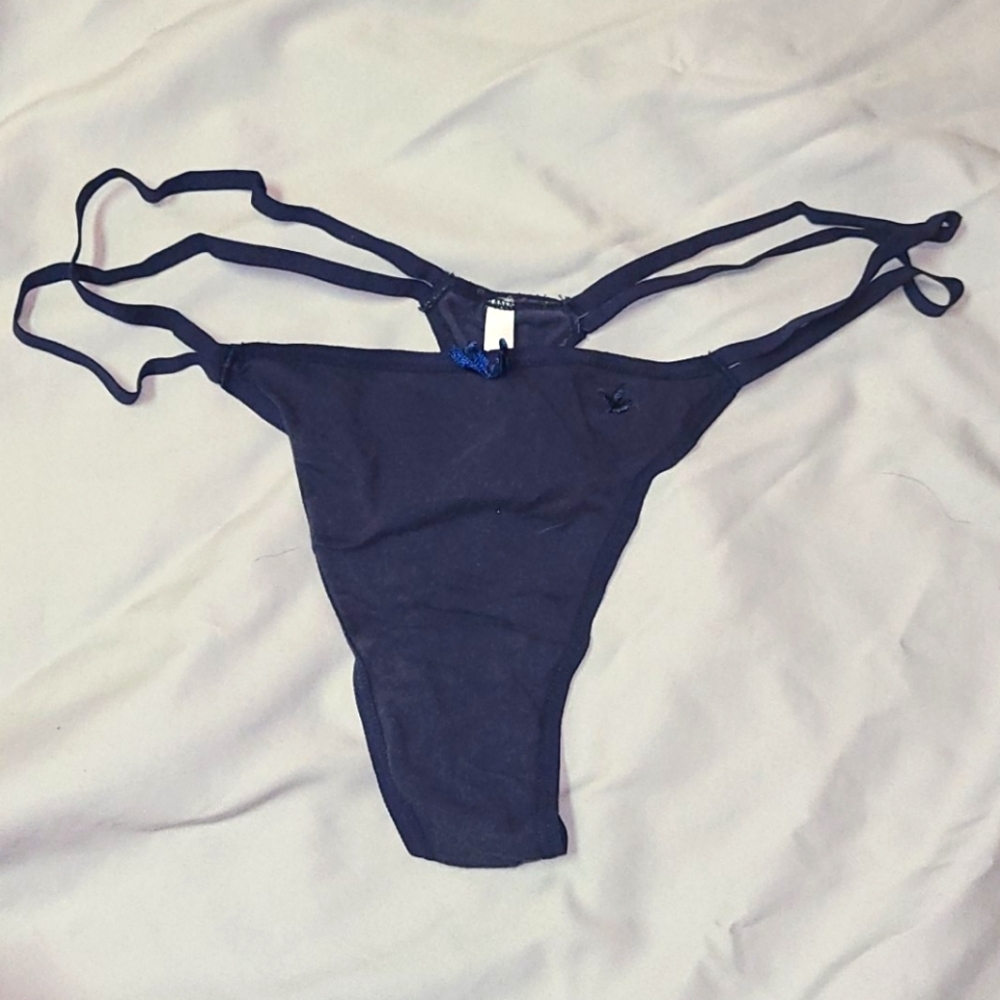 Vintage double string thong aerie